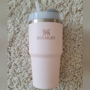 Stanley 20 oz. Quencher H2.0 FlowState Tumbler, Color: Rose Quartz